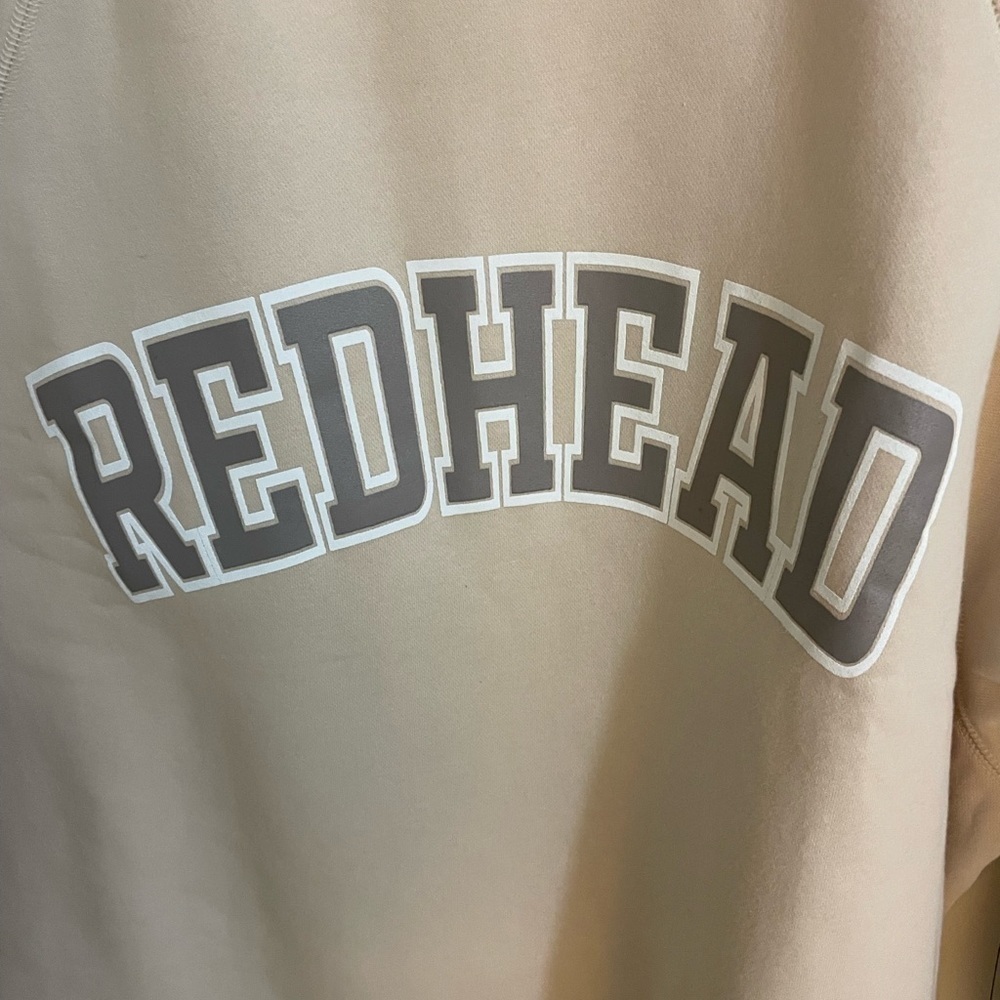 brunette the Label Redhead Not Your Boyfriend’s Crew Sweatshirt, Size S-M, M-L - Picture 6 of 9